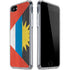 Antigua and Barbuda Flag Distressed iPhone SE (2nd & 3rd Gen) Clear Case